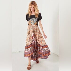 Spell Castaway Gypsy Love Orange Blossom Size Small Hi-Low